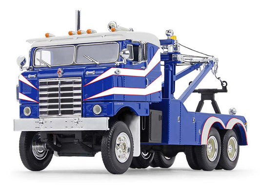 First Gear 10-4278 1/34 1953 Kenworth Bullnose Wrecker, Blue