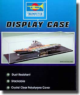 Trumpeter Scale Models 9801 Showcase for 1/700 Ships (19.6"L x 5.8"W x 4.5"H) Bl