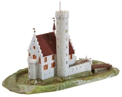 Faller 232242 N Scale Moated Castle Model Kit