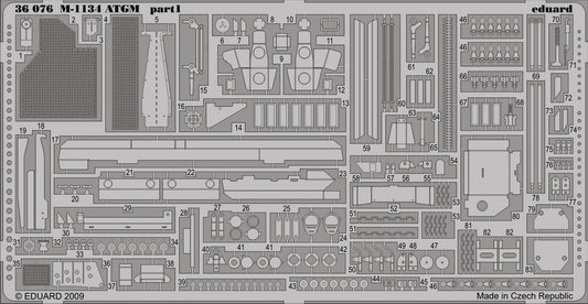 Eduard 36076 1/35 Armor- M1134 ATGM for TSM
