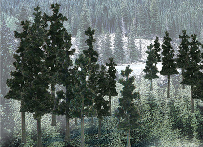 Woodland Scenics TR1580 All Scale Conifer Colors - 33/pkg