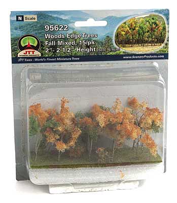 JTT Scenery 95622 N Woods Edge Trees Fall Mixed