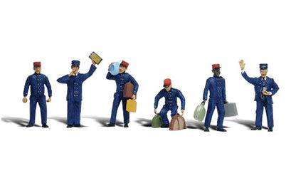 Woodland Scenics A2131 N Scale Train Personnel