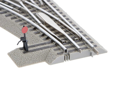 Lionel 6-12017 O Gauge FasTrack O36 Manual Switch - Left Hand