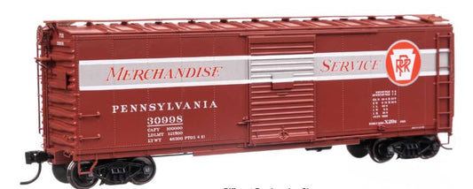 Walthers Proto 920-102320 HO Scale 40' X29B Boxcar - Ready to Run - Pennsylvania Railroad #31000 (Merchandise Service, with Stiffeners)