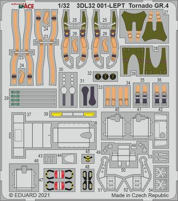 Eduard 3DL32001 1/32 Tornado GR.4 Space for Italeri