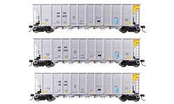 Walthers Mainline 910-56868 HO 50' RD-4 Hopper 3-Pack AEPX