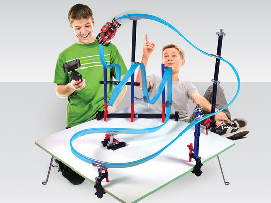 Lionel 720004 Mega Tracks Corkscrew Chaos Stater Set - Red Car