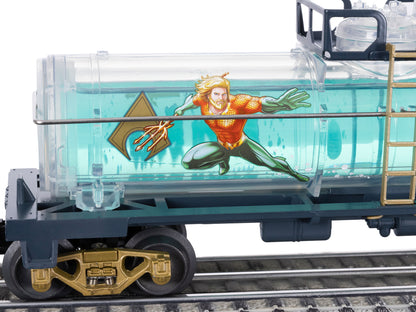 Lionel 6-2428280 O Gauge Aquaman Seven Seas Tank Car