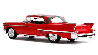 Jada Toys 31102 1/24 1958 Cadillac Series 62, Freddy Krueger