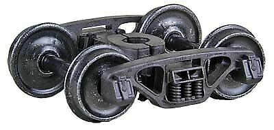 Kadee 566 HO Scale Barber(R) S-2-B 70-Ton Friction Bearing Self-Centering HGC Trucks -- Code 110 (.110") 33" Smooth-Back RP-25 Wheels 1 Pair