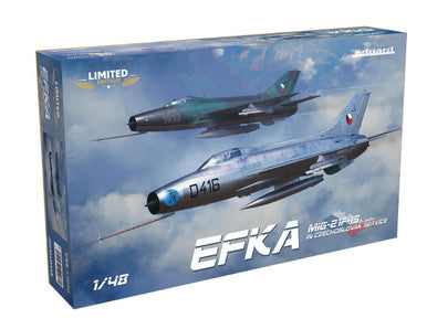 Eduard 11190 1/48 EFKA MIG-21F-13 in Czechoslovak Service LE Plastic