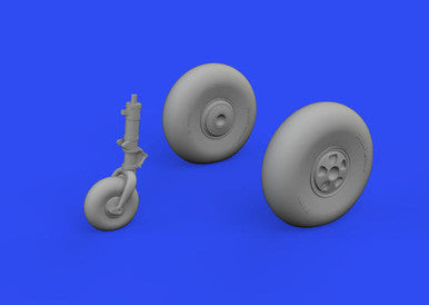 Eduard 648830 1/48 Brassin Beaufort Mk.I Wheels for ICM