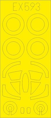 Eduard EX593 1/48 Mask Aircraft- A4F for HBO