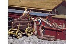 Walthers SceneMaster 949-4182 HO Railroad Ties pkg(30)