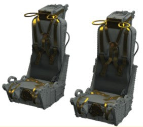 Eduard 648709 1/48 Aircraft- F4B Ejection Seat Early for TAM (Photo-Etch & Resin