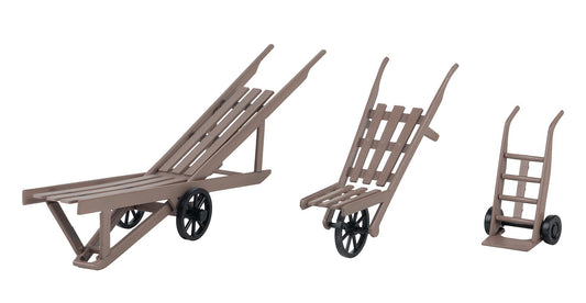 Pola 333228 G Scale Wheelbarrow and Dolly Set Kit