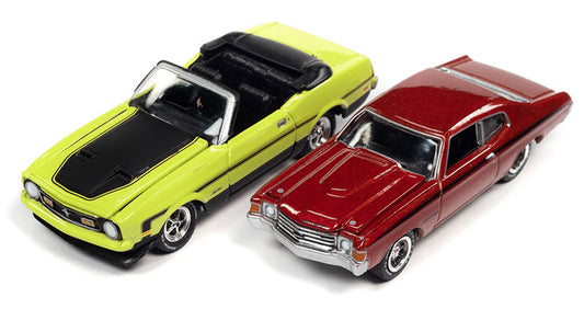Johnny Lightning JLSP242-A 1/64 Scale Class Of 1972 Twin Pack