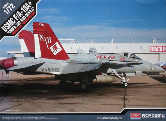 Academy 12520 1/72 F/A18A+ VMFA232 Red Devils USMC Fighter (Ltd Edition)