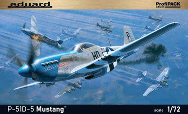 Eduard 70171 1/72 P-51D-5 Mustang Profipack Plastic Model Kit