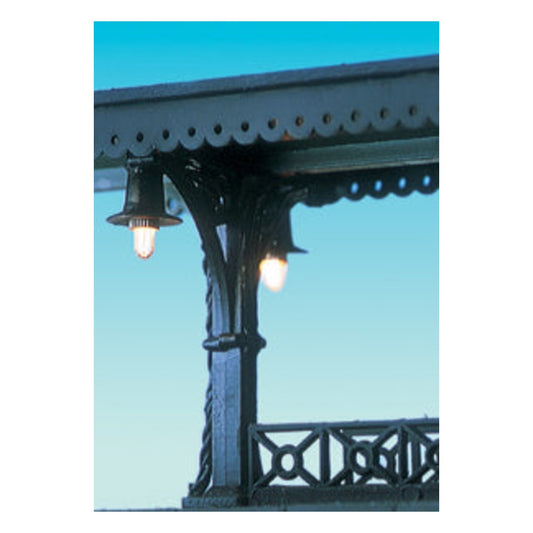 Brawa 5536 HO Scale Under-Roof Mounted Light -- Black
