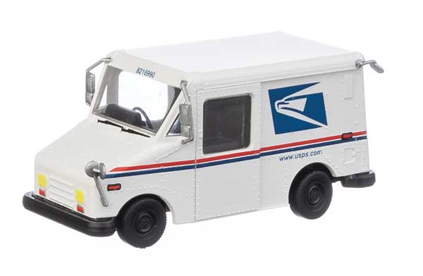 Walthers SceneMaster 12253 HO Scale Long Life Vehicle (LLV) Mail Truck -- United