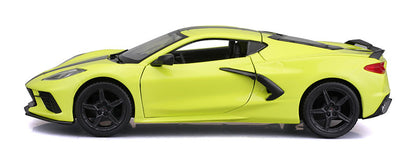 Maisto 31527Y 1/24 2020 Chevrolet Corvette Stingray, Yellow