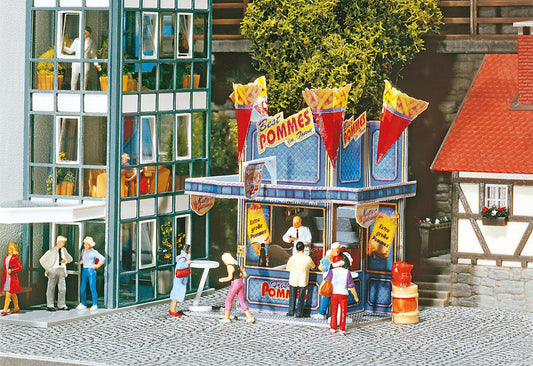 Faller 140444 HO Scale XXL French Fries Fairground Booth Kit