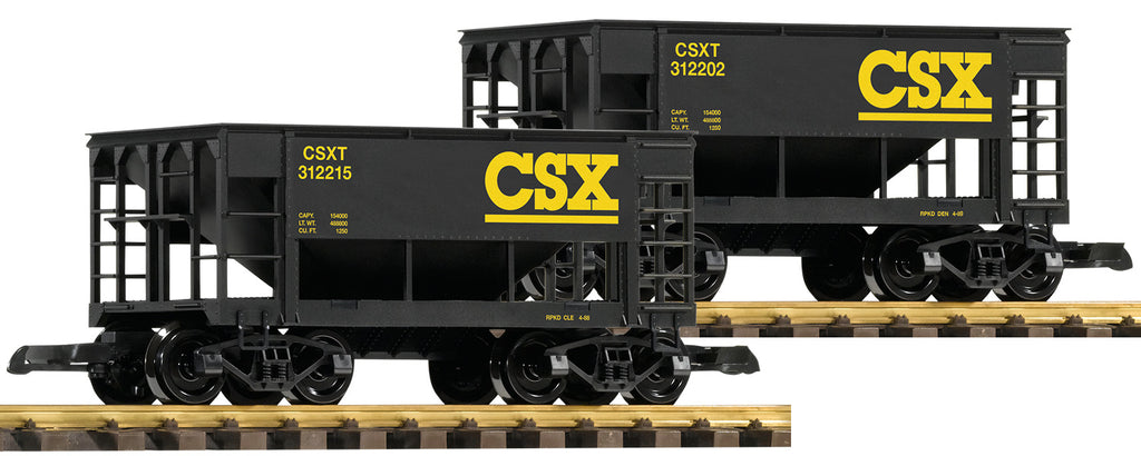 Piko 38953 G Scale CSX Ore Cars 2-Pack