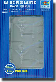 Trumpeter Scale Models 3420 1/700 RA5C Vigilante Aircraft Set for USS Nimitz (12