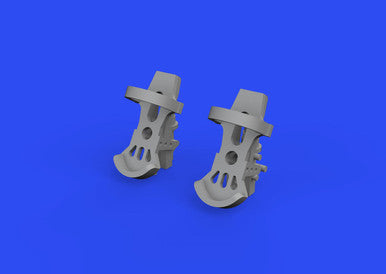 Eduard 672292 1/72 Luftwaffe Rudder Pedals (Resin)