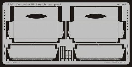 Eduard 35932 1/35 Armor- Centurion Mk 5 Tool Boxes for AFV