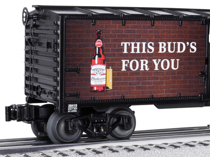 Lionel 6-2428410 O Gauge Budweiser Illuminated Bar Sign Reefer