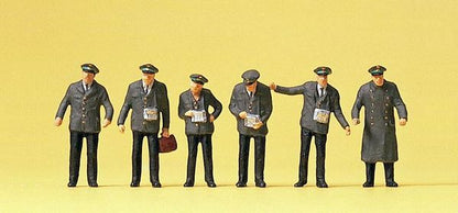 Preiser 10490 HO Scale Working People Tram Staff