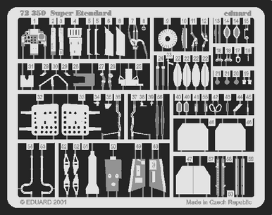 Eduard 72350 1/72 Super Etendard for ACY