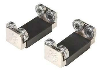 Bachmann 92423 G Scale E-Z Riders with Ball-Bearing Rollers pkg(4)
