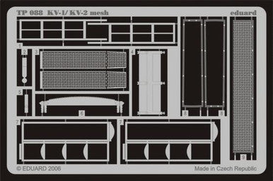 Eduard TP088 1/35 KV-1/KV-2 Mesh Earlyfor Trumpeter