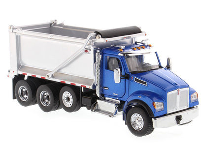 Diecast Masters 71078 1/50 Kenworth T880S Dump Truck, Blue