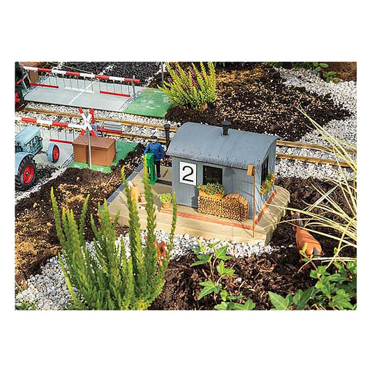 pola 330878 g scale gatekeepers stall moving figure kit