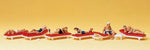 Preiser 10429 HO Scale Recreation & Sports Sunbathers on Lounges