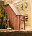 Bar Mills 305 N Scale Covered Stairwells 2-Pack Laser Cut Wood Kit