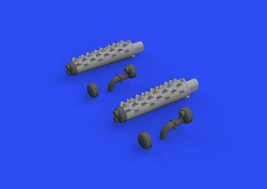 Eduard 648762 1/48 Beaufighter Exhausts for Tamiya (Resin)