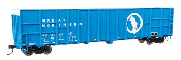 Walthers Mainline 6114 HO Scale 61' Wood Chip Gondola - Ready To Run -- Great No