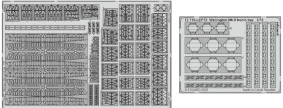Eduard 72719 1/72 Aircraft- Wellington Mk II Bomb Bay for ARX