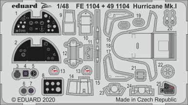 Eduard 491104 1/48 Hurricane Mk. I for AIR (Pre-Painted)