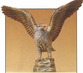 Preiser 47711 1/25 Scale Wild Animal Figures, 1/24 - 1/25 Scale Eagle