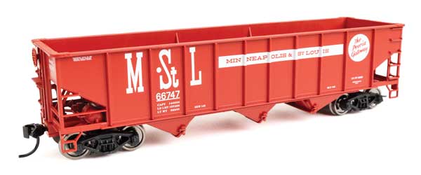 Walthers Mainline 56714 HO Scale 70-Ton AAR 3-Bay Open Hopper - Ready to Run --