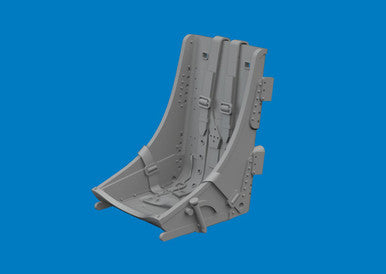 Eduard 6481065 1/48 P-40 Seat w/ Integral Belts Type 2 PRINT Brassin