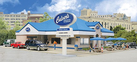 Walthers Cornerstone 933-3486 HO Scale Culver's(R) -- Kit