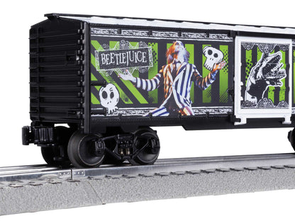 Lionel 6-2528010 O Gauge Beetlejuice lighted boxcar